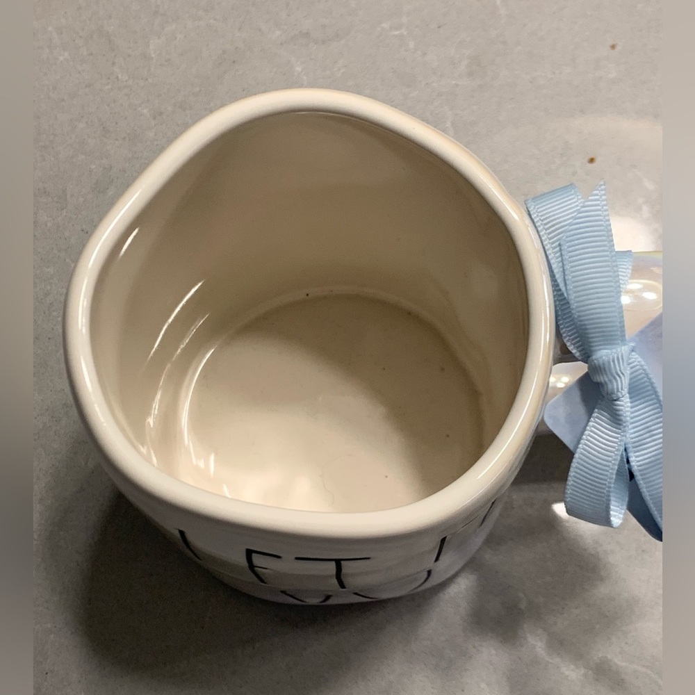 Rae Dunn ~ Frozen ~ Iridescent “Let It Go” Mug w/Elsa Silhouette - Picture 8 of 11
